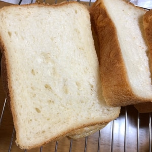 米粉ブレンドのプレーン食パン@ホームベーカリー